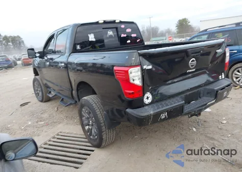 2017 Nissan Titan Sv из США, поврежденный, VIN 1N6AA1E66HN531753